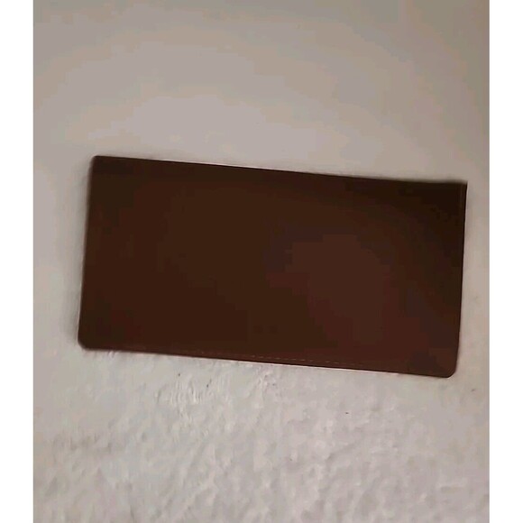 True Religion Soft Leather Brown EyeGlass Case Glasses - Picture 3 of 5